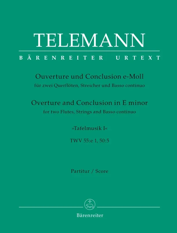 Telemann: Overture Suite and Conclusion in E Minor TWV 55:e1 & 50:5