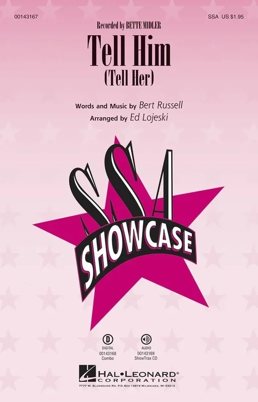 Tell Him (Tell Her) ShowTrax CD (CD Only)