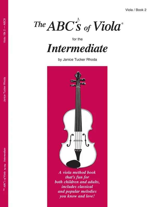 The ABCs of Viola – Book 2 (Intermediate)