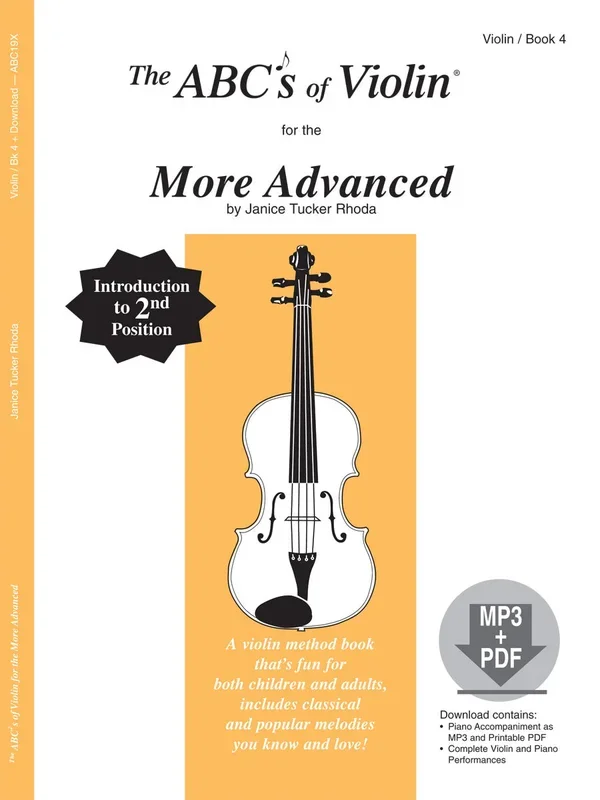 The ABCs of Violin – Book 4 (More Advanced)