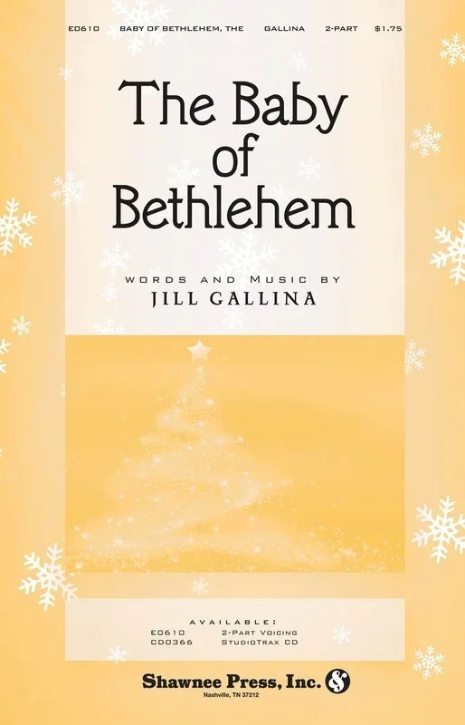 The Baby Of Bethlehem 2-Part Book