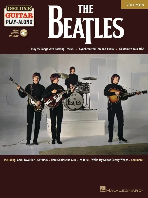 The Beatles Deluxe Guitar Playalong V4 Book/Online Audio (Softcover Book/Online Audio)