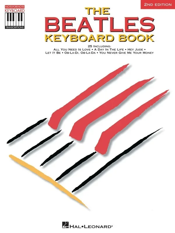 The Beatles Keyboard Book Recored Versions (Softcover Book)