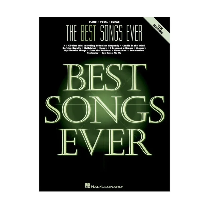 The Best Songs Ever – 9th Edition (Piano Vocal & Guitar)