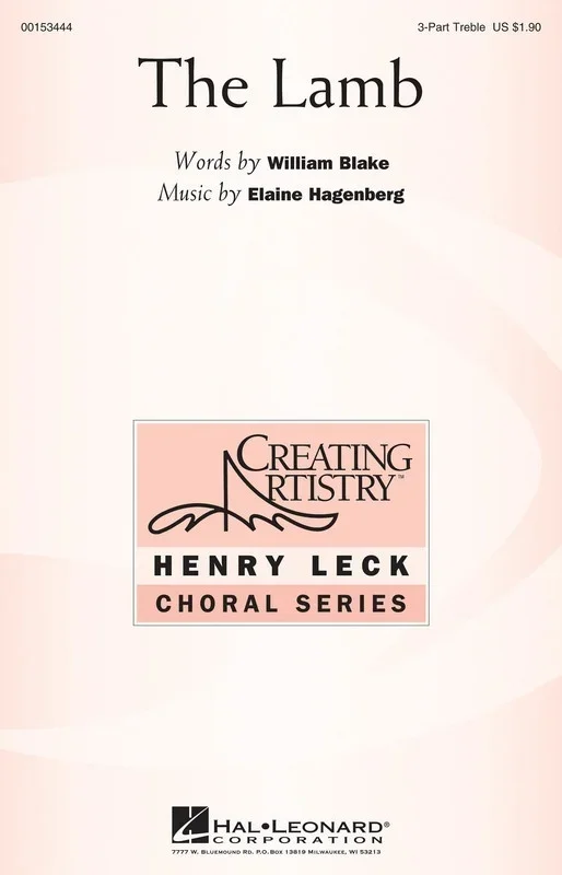 The Lamb 3 Part Treble (Octavo)