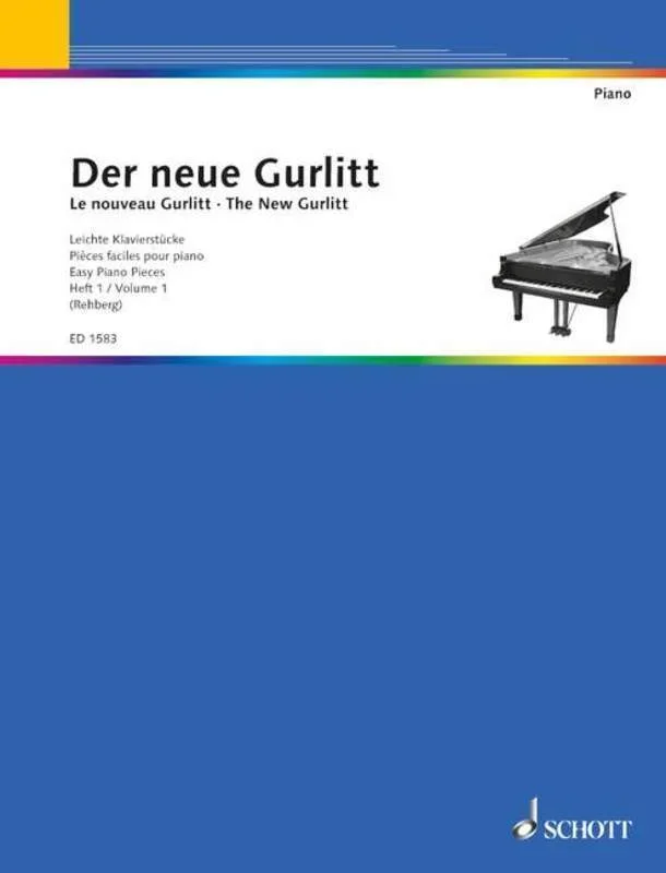 The New Gurlitt Vol 1 Easy Piano Pieces (Softcover Book)