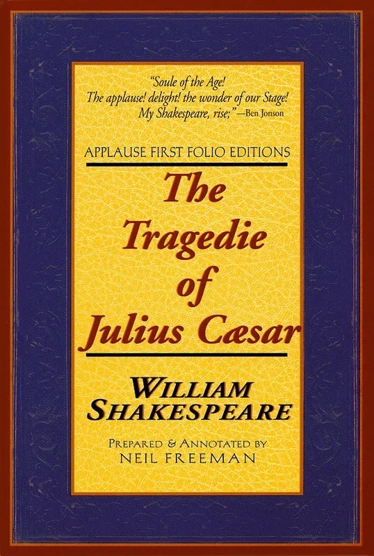 The Tragedie Of Julius Caesar: Folio Paperb (Softcover Book)