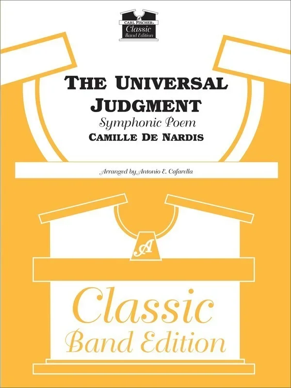 The Universal Judgement Concert Band Score/Parts Book