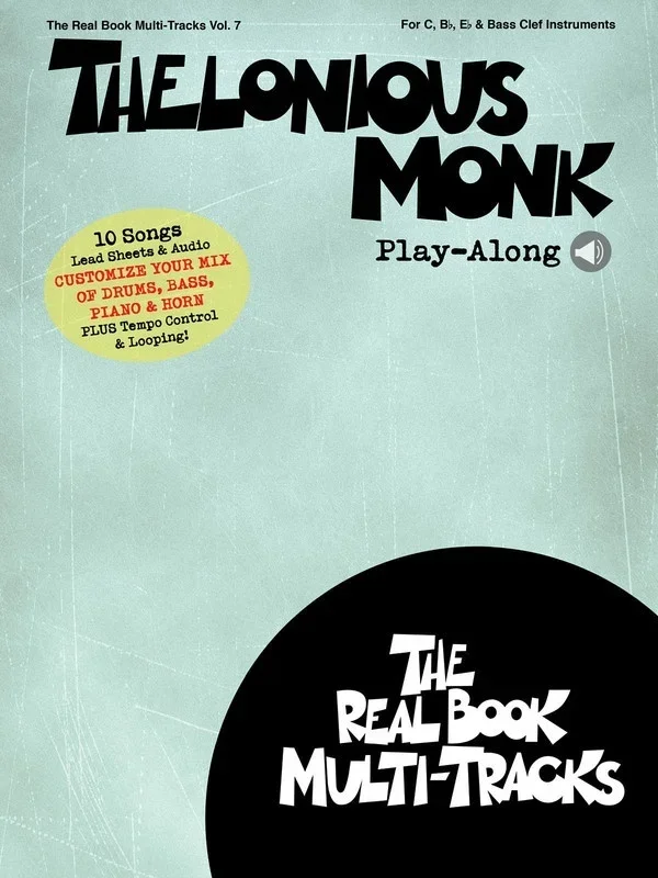 Thelonious Monk Playalong V7 Book/Online Media (Softcover Book/Online Media)