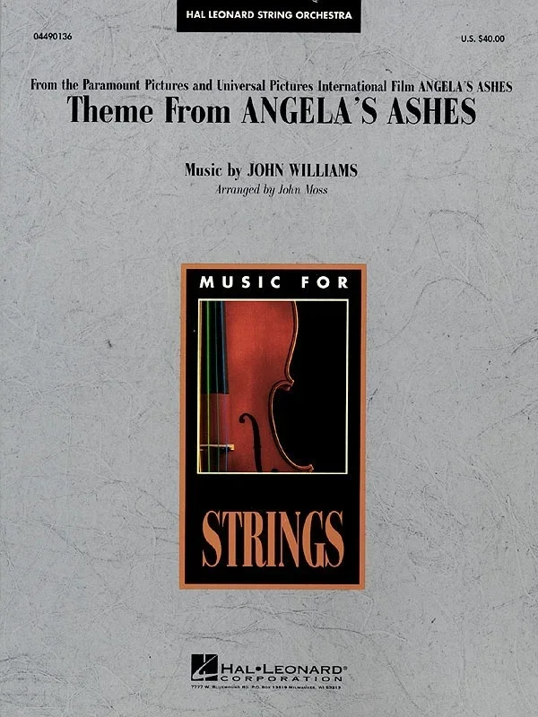 Theme From Angelas Ashes (Music Score/Parts)
