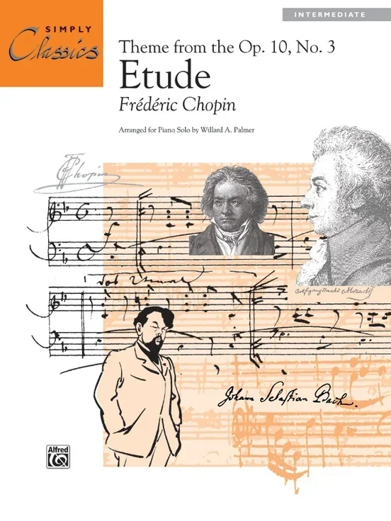 Theme From Etude Op 10 No 3 – Piano Solo