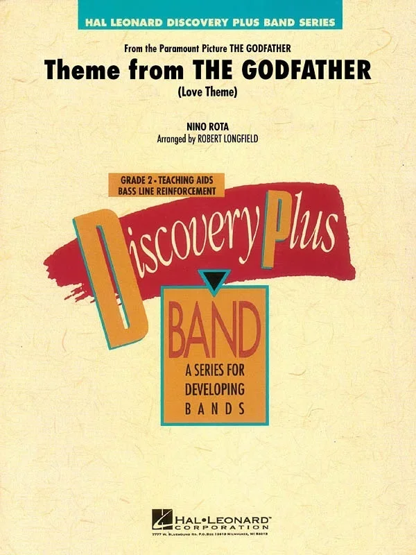 Theme From The Godfather Discovery Plus Concert Band 2 (Music Score/Parts)