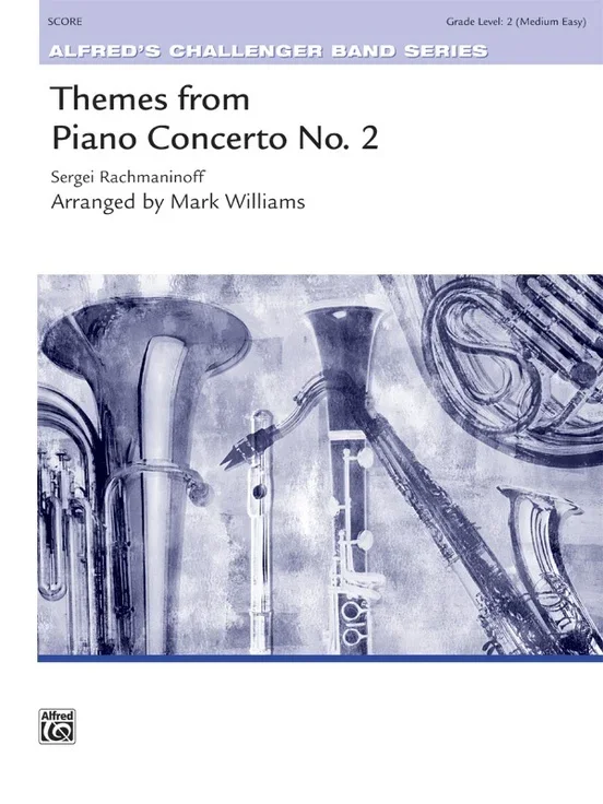 Themes From Piano Concerto No 2 Concert Band Gr 2