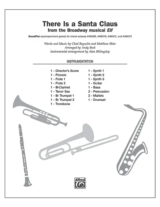 There Is A Santa Claus Soundpax Instrumental Parts