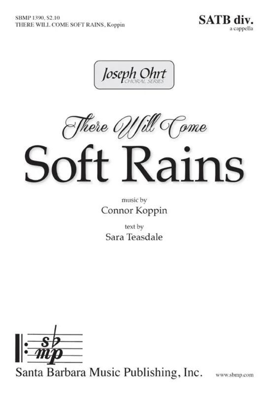 There Will Come Soft Rains SATB Divisi A Cappella (Octavo)