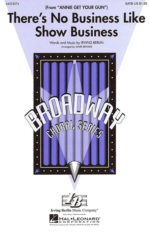 Theres No Business Like Show Business 2 Pt (Octavo)