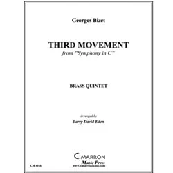 Third Movement from “Symphony in C” – Brass Quintet
