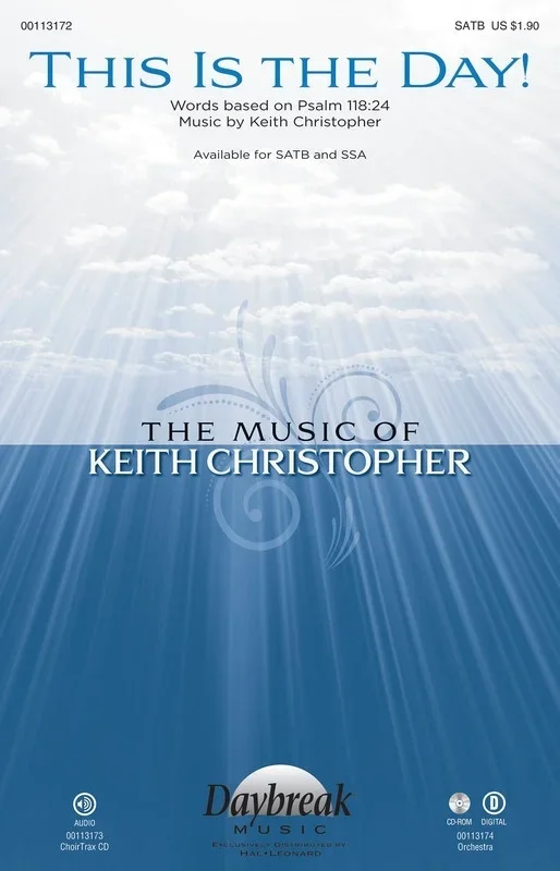 This Is The Day! CD-Rom Orchestra Accompaniment (CD-Rom Only)