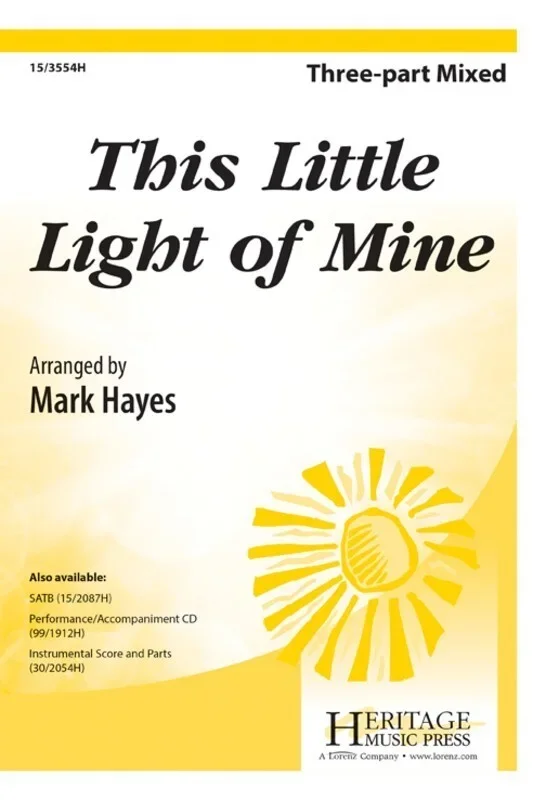 This Little Light Of Mine 3 Part Mixed (Octavo)