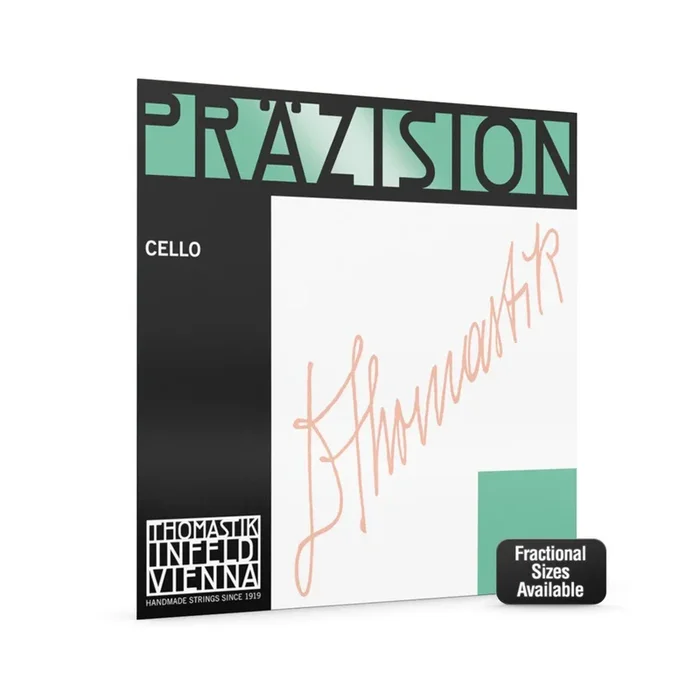 Thomastik 773 Precision Cello C String 1/4 Size Medium Carbon Steel Chrome Wound