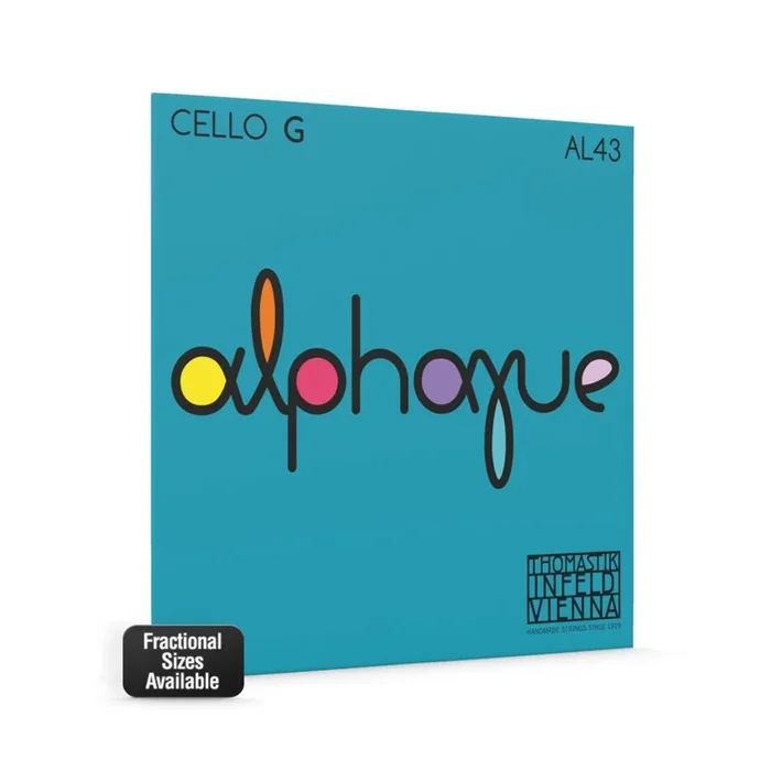 Thomastik AL43H Alphayue Cello ‘G’ String Medium 1/2 Size 60cm 23.6″