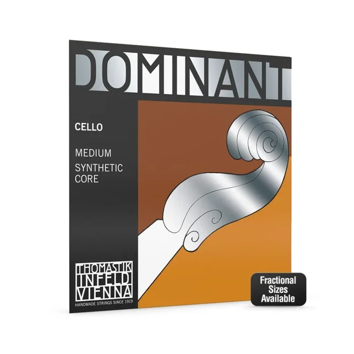 Thomastik Dominant Cello ‘D’ String 1/2 Size – Synthetic Core, Medium Gauge