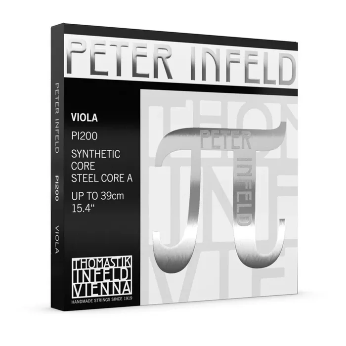 Thomastik Peter Infeld Viola String Set – 4/4 Medium, Carbon/Synthetic Core