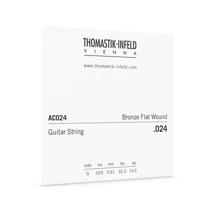 Thomastik Plectrum .24 Gauge Acoustic Guitar String Set