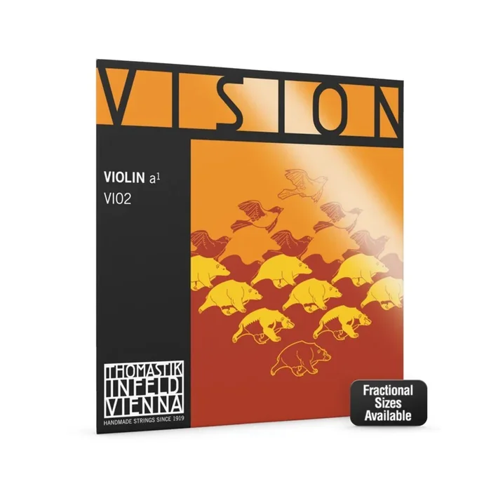Thomastik Vision Violin ‘A’ String 4/4, Medium/Heavy, Synthetic Core