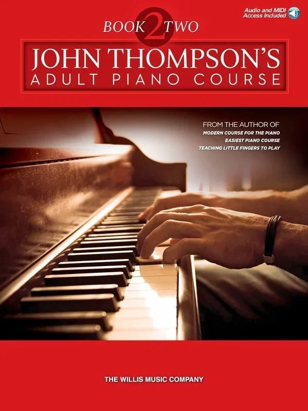 Thompson – Adult Piano Course Book 2/Online Audio (Softcover Book/Online Audio)