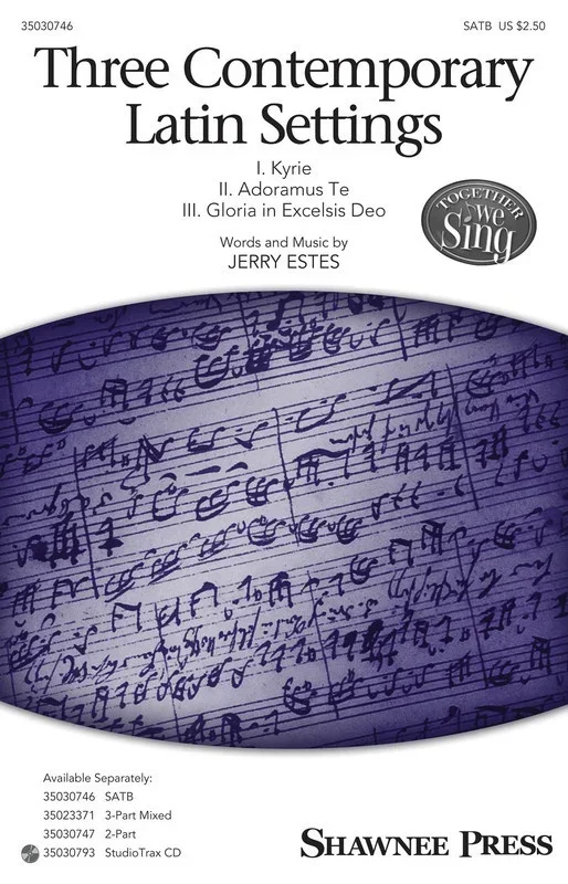 Three Contemporary Latin Settings SATB (Octavo)