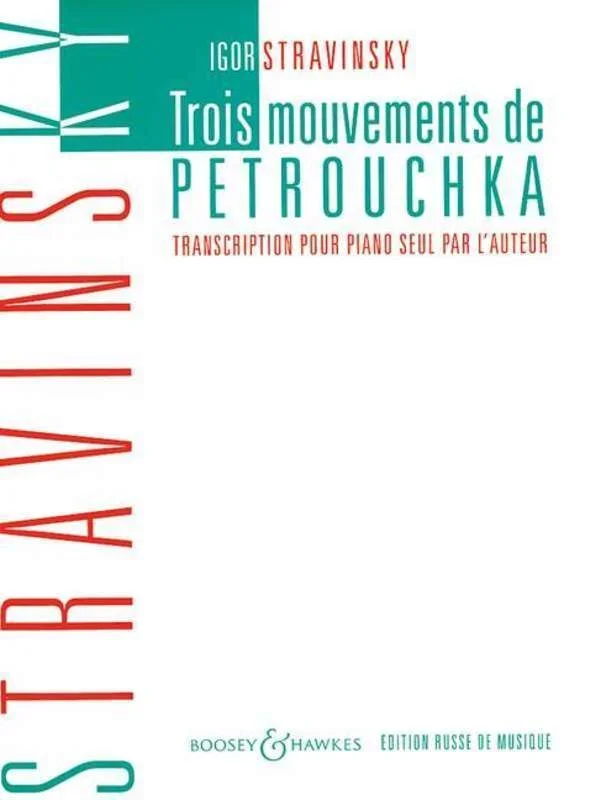 Three Movements From Petrouchka Piano (Softcover Book)