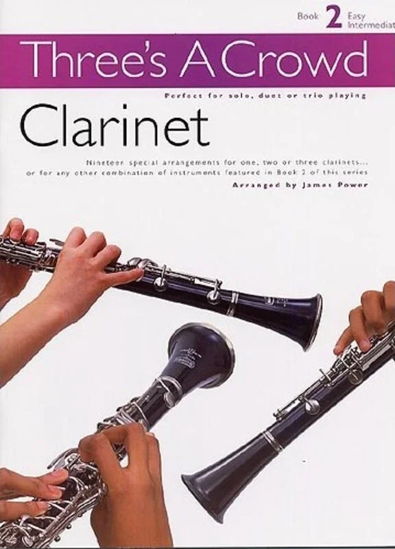 Threes A Crowd Book 2 Clarinet Trios Revised