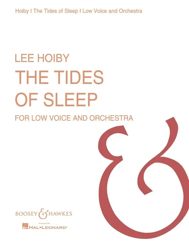 Tides Of Sleep Vo/Orch