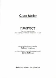 TimePiece – Alto Saxophone and computer music on CD