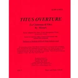 Titus Overture (La Clemenza di Tito) – Saxophone Choir