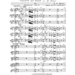 Tocatta & Fugue in D minor – Saxophone Ensemble