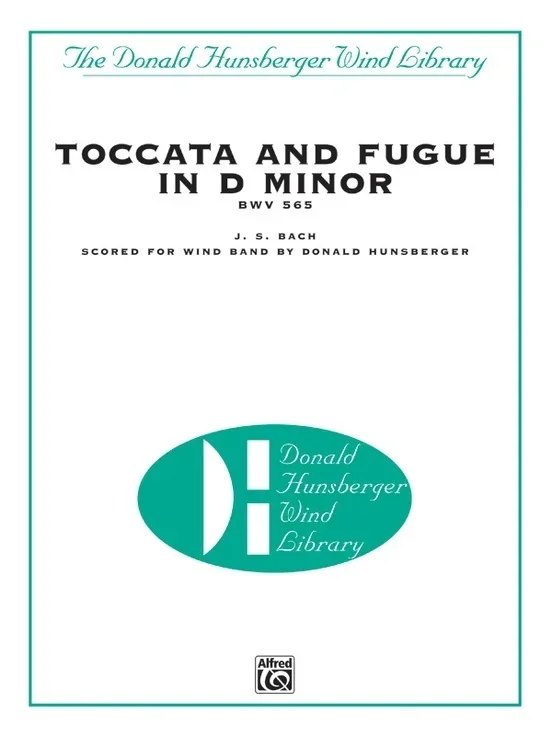 Toccata And Fugue In D Minor BWV 565 Concert Band Gr 6