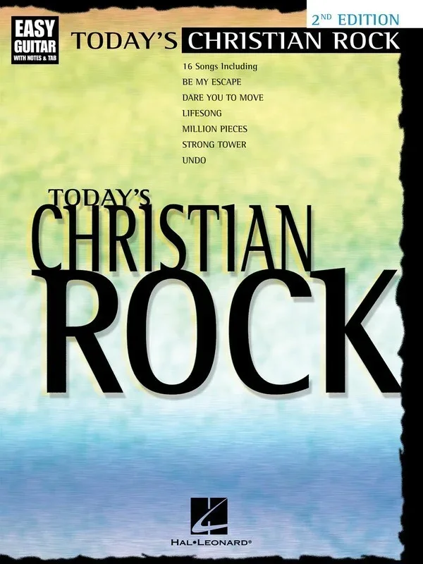 Todays Christian Rock Ez Guitar (Softcover Book)