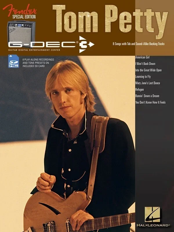 Tom Petty Fender Gdec Book/Sd Card (Softcover Book/SD Card)