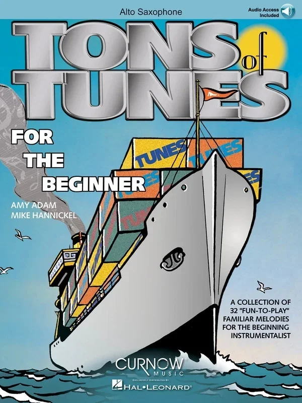 Tons Of Tunes Beginners Alto Sax Book/Online Audio (Softcover Book/Online Audio)