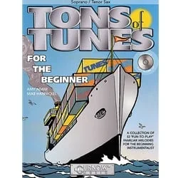 Tons of Tunes for the Beginner (Book/CD) – Tenor Sax