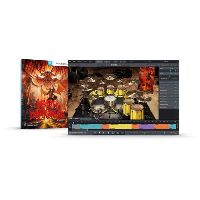 Toontrack Death & Darkness SDX – Superior Drummer Sound Expansion (Software Serial Number)