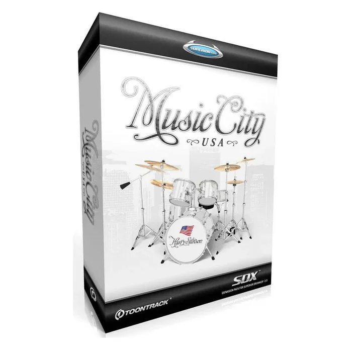 Toontrack Music City USA SDX – Superior Drummer Sound Expansions (Software Serial Number)