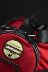 Torpedo Bag PEACEMAKER Trumpet Case with CHUCKWALLA Pouch – Deep Red