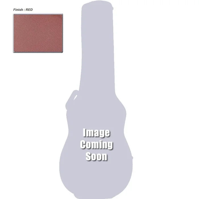 Torque ABS Acoustic Guitar Case in Red Finish