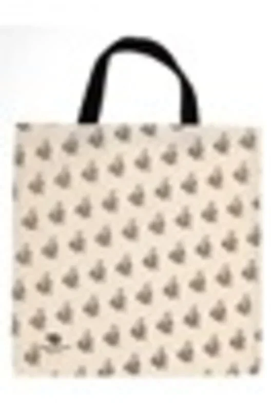 Totebag Grand Piano White