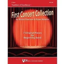 Tradition of Excellence: First Concert Collection – F Horn