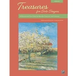 Treasures for Solo Singers – Medium High (Book Only)