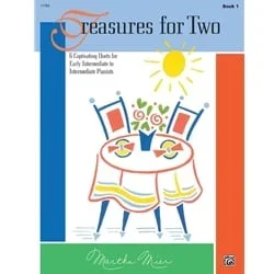 Treasures for Two, Book 1 – 1 Piano, 4 Hands